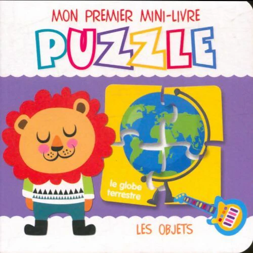 Mon 1er mini-livre puzzle - Les objets