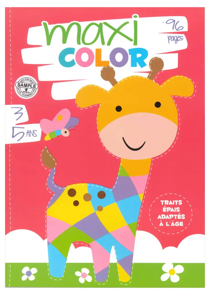 Maxi color - 3-5 ans (n&b)