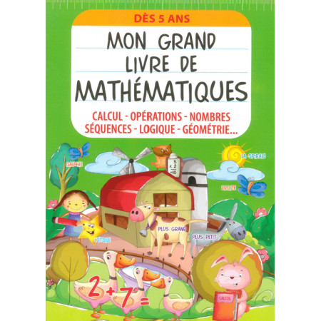 Mon grand livre de mathématiques (dès 5 ans)
