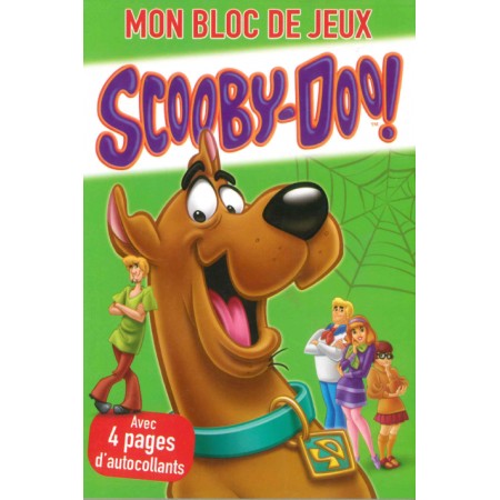 Mon bloc de jeux - Scooby-doo!