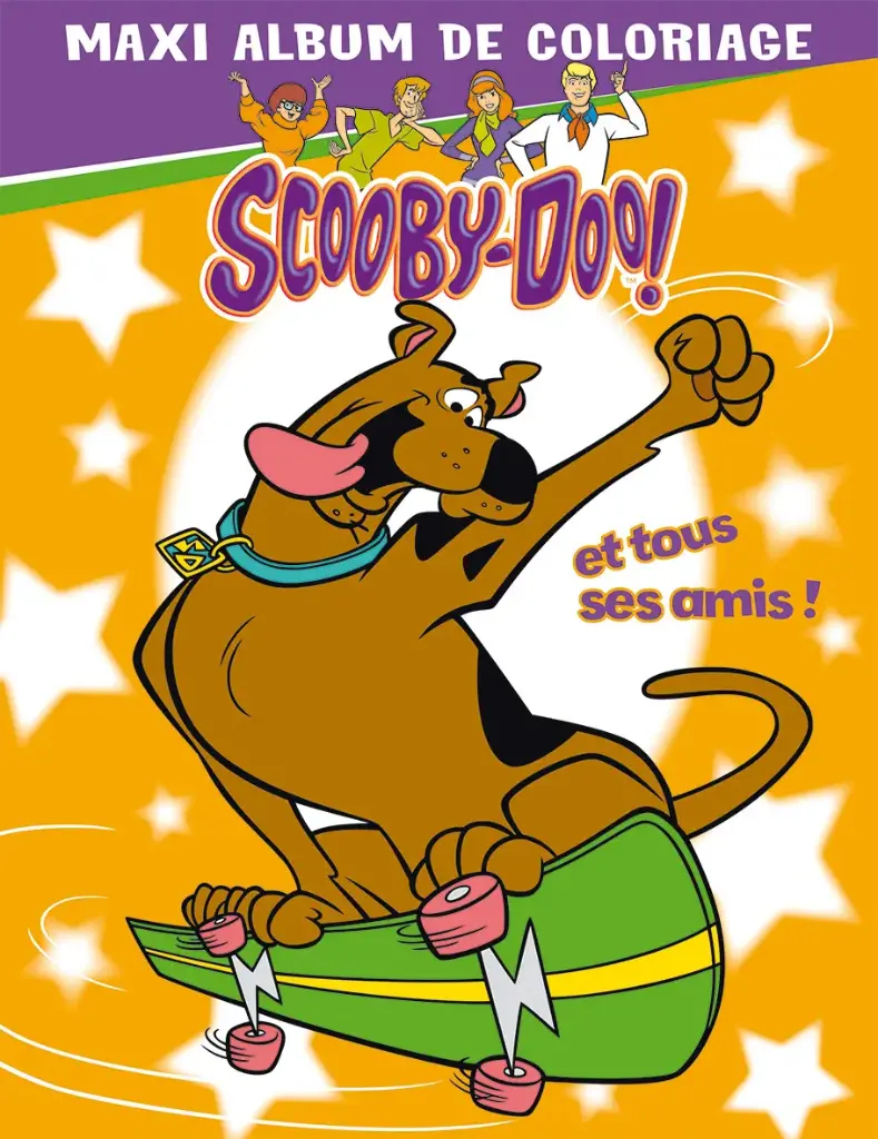 Maxi album de coloriages - Scooby-doo et tous ses amis