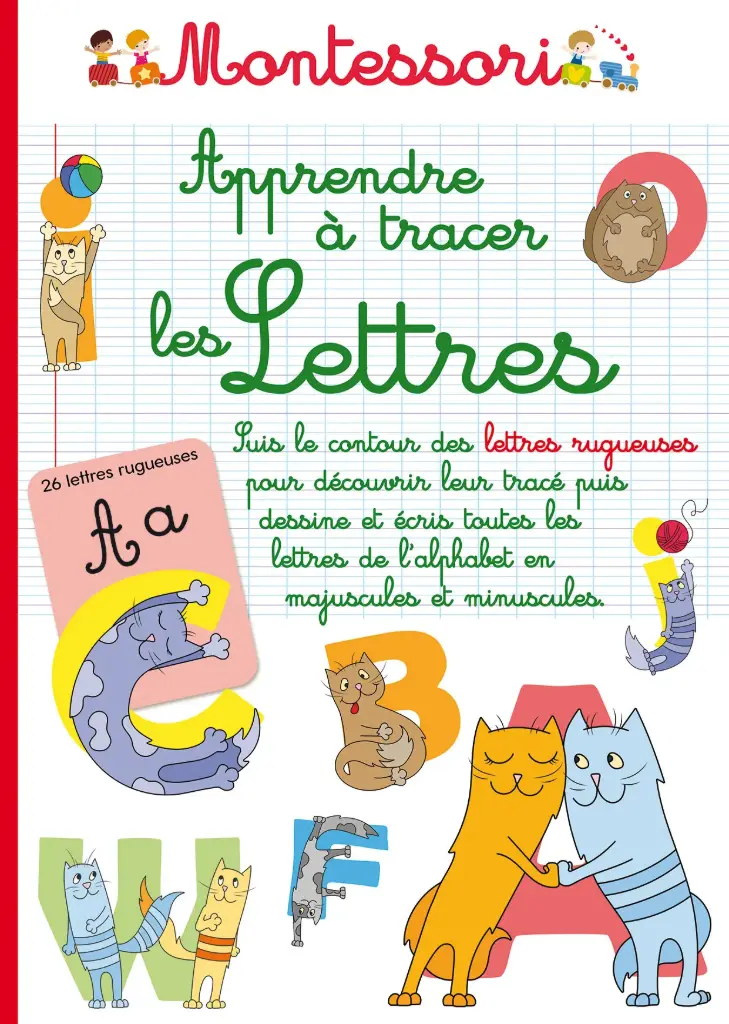 Montessori - Apprendre à tracer les lettres