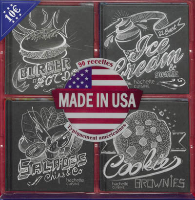 Coffret 4 mini-livres USA