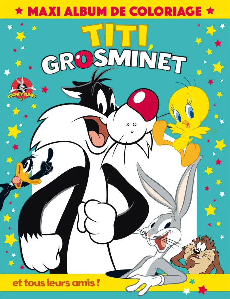 Maxi album de coloriage - Titi, Grosminet et tous leurs amis !