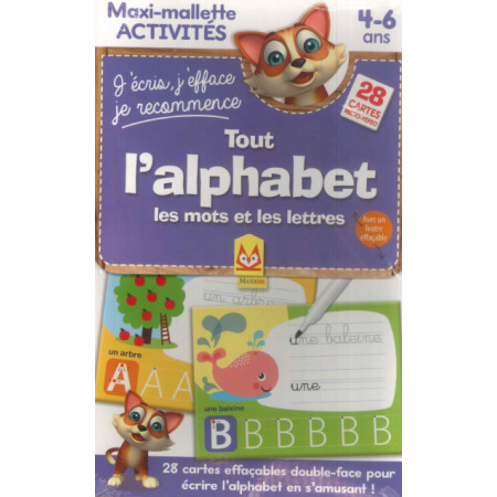 Maxi-mallette activités - Tout l'alphabet