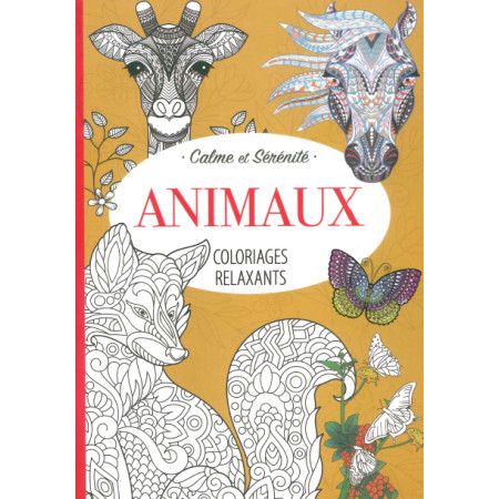 Coloriages relaxants - Animaux