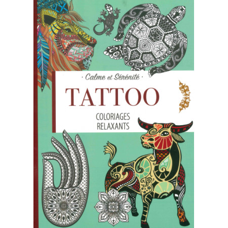 Coloriages relaxants - Tattoo