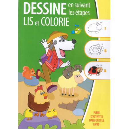 K_DESSINE COLORIE - En suivant les étapes