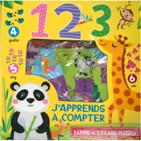 Coffret - 1 2 3 J’apprends à compter