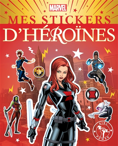 MARVEL - Mes Stickers d'Héroïnes