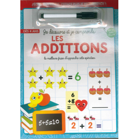Livre effaçable - Les additions