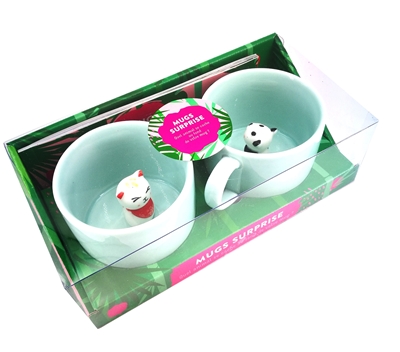 Coffret mugs surprise - Quel animal se cache au fond de votre mug ?