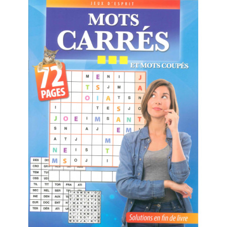 Mots carrés et mots coupés - 72P