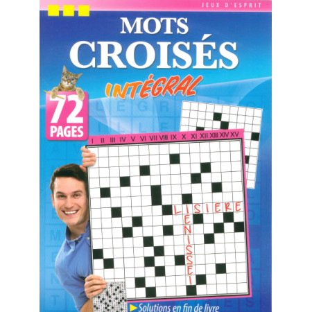 Mots croisés intégral - LIVRE 1 - 72P