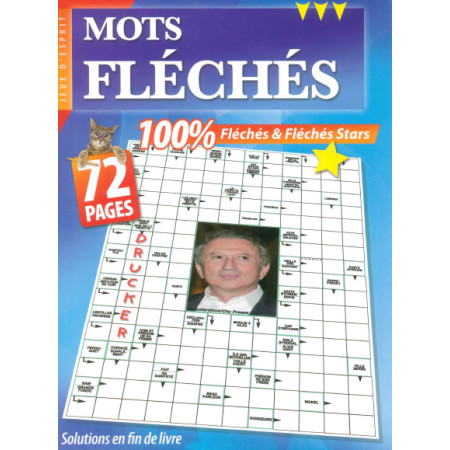 MOTS FLÉCHÉS LIVRE 2 72P - A4 - 1 coul