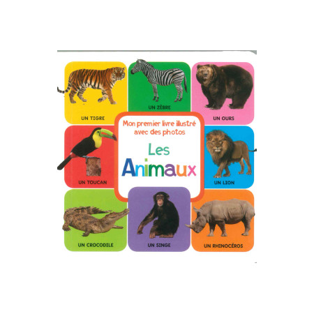 Mon 1er livre illustré - Les animaux