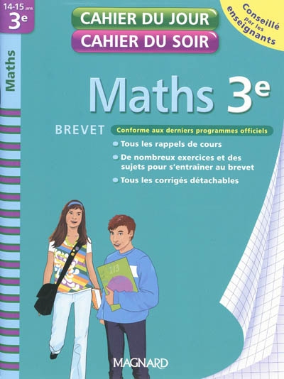 Maths 3e Brevet