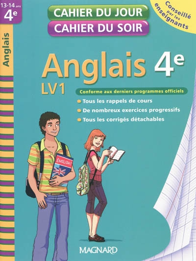 Anglais 4e LV1