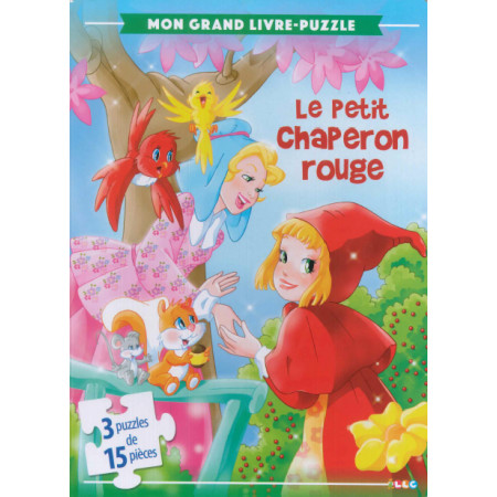 Mon grand livre-puzzle - Chaperon rouge