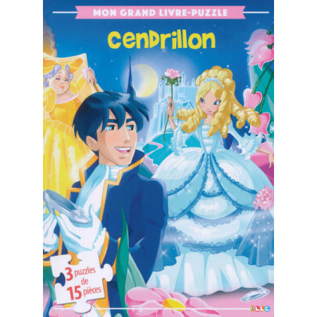 Mon grand livre-puzzle - Cendrillon