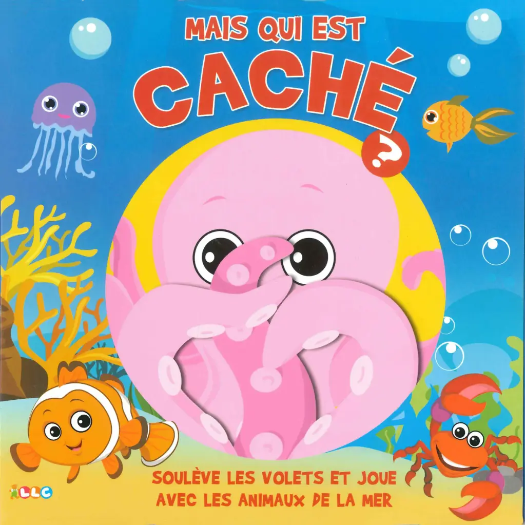 Mais qui est caché ? Les animaux de la mer - Volets
