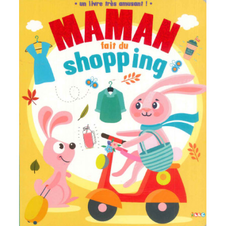 MAMAN fait du shopping - cartonné