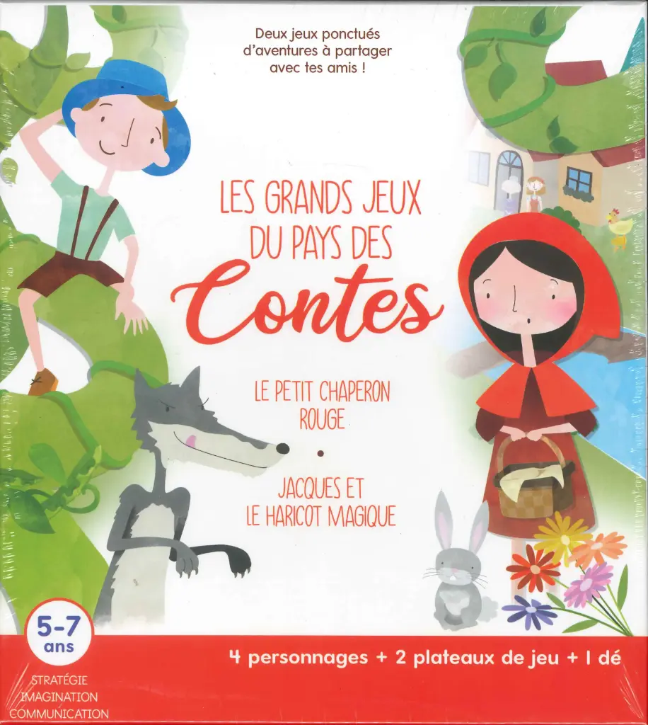 Boîte de jeu - Les grands jeux du pays des contes - 5-7 ans
