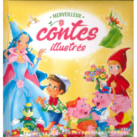 CONTES CARRÉS type Rusconi - Jaune