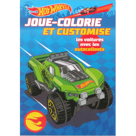 Hot wheels - Joue, colorie et customise