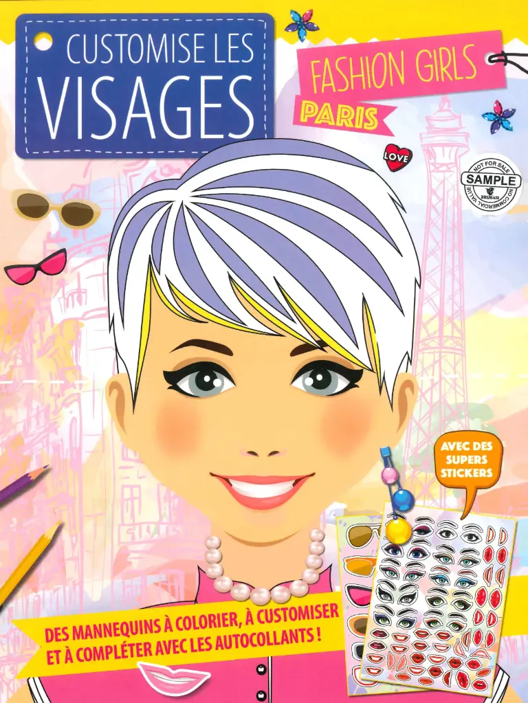 ALDI-Customise les visages - Bloc + Stk