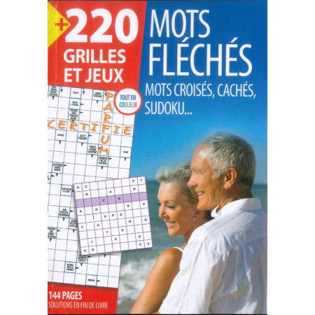 Mots fléchés, croisés... LIVRE 3 - 144 P