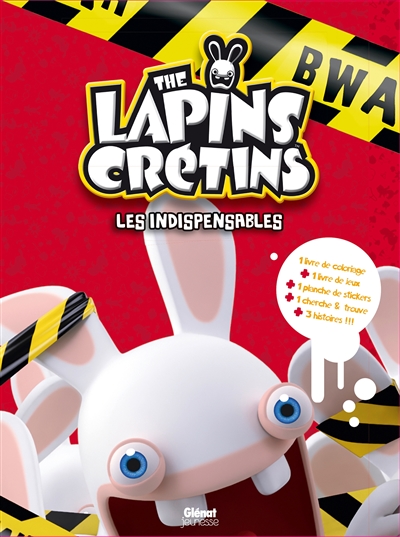 Coffret  The Lapins Crétins  Les indispensables 1  (rouge)