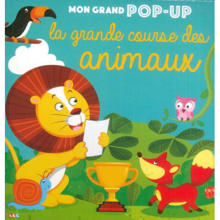 Mon grand pop-up La grande course des animaux