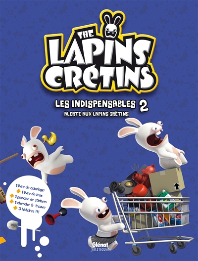 Coffret  The Lapins Crétins  Les indispensables 2 (bleu)
