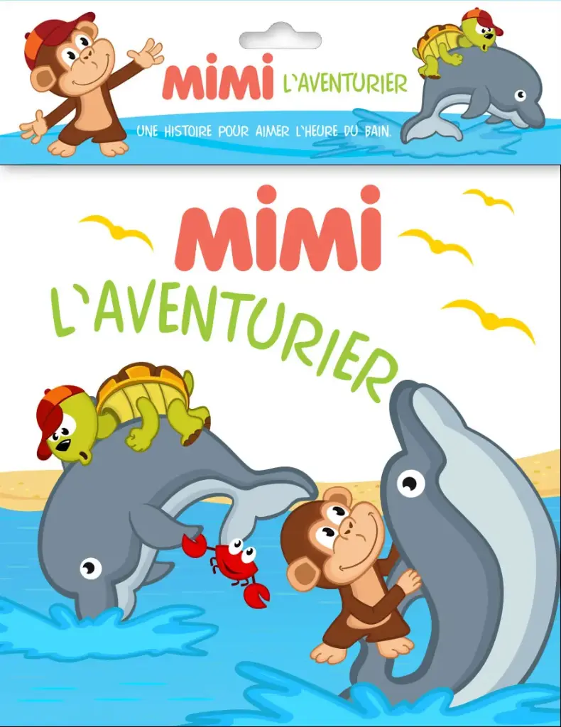 Mimi l’aventurier - Singe découpé