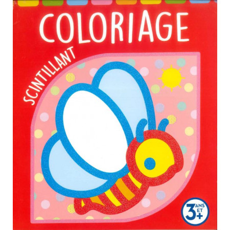 Coloriage Scintillant - 3ans+ (rouge)