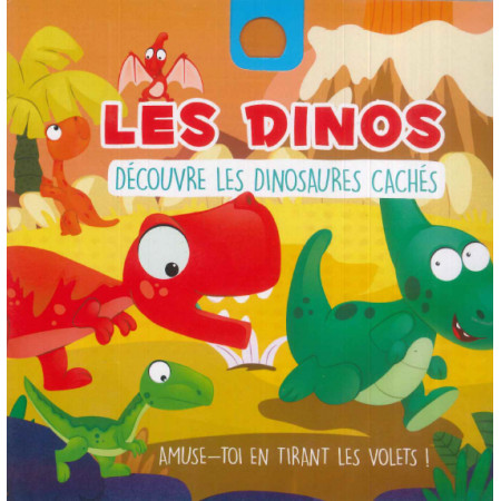 Les Dinos - Découvre les Dinosaures cachés - Volets