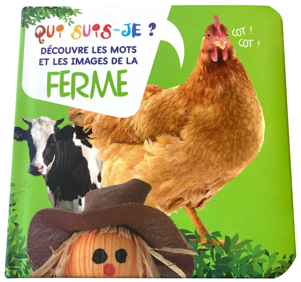 Qui suis-je ? FERME - Cartonné pages percées