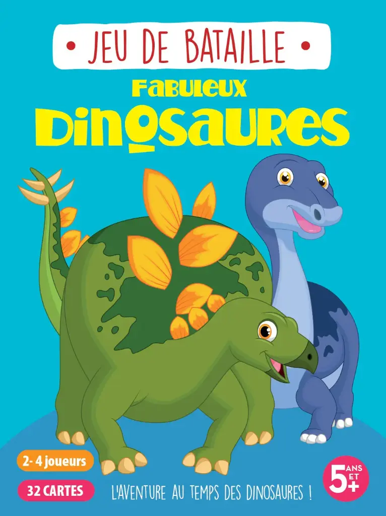 Boite - Jeu de bataille - Dinosaures