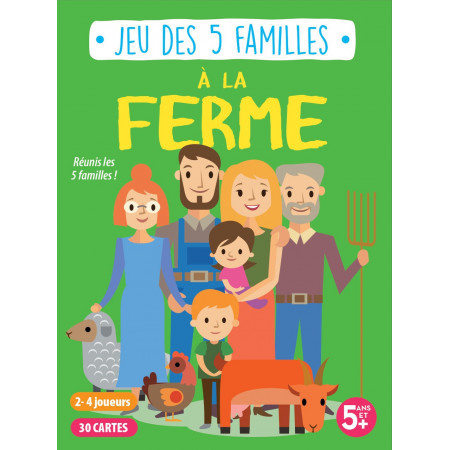 Boite - Jeu des 5 familles - A la ferme
