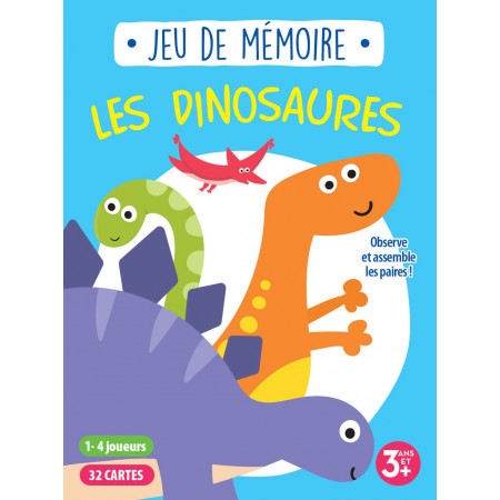 Boite - Jeu de mémoire - Les Dinosaures