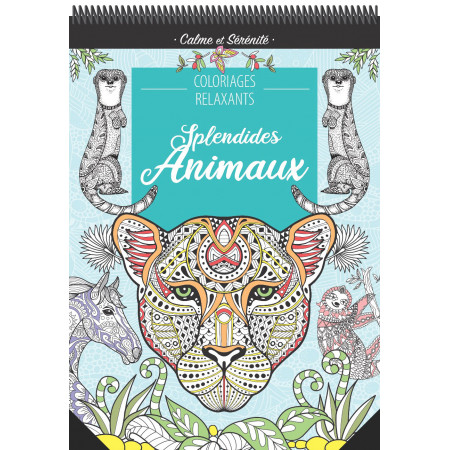 Relax-Art ANIMAUX - BlocPad Spirale