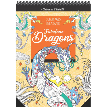 Relax-Art DRAGONS - BlocPad Spirale