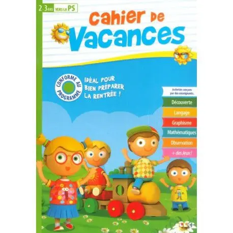 Cahier de Vacances - Vers la PS