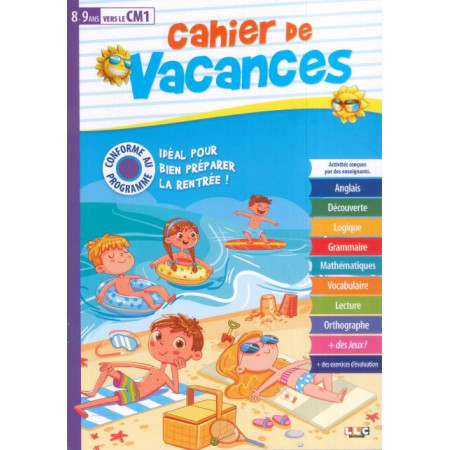 Cahier de Vacances - Vers le CM1