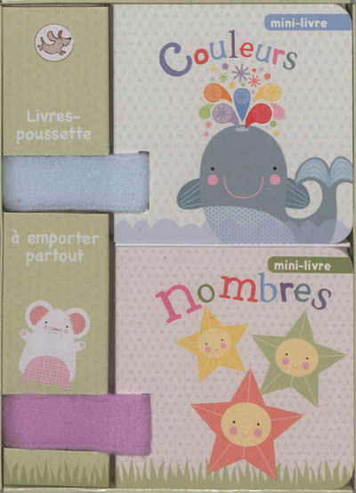 Livres-poussette à emporter partout - Couleurs, Nombres