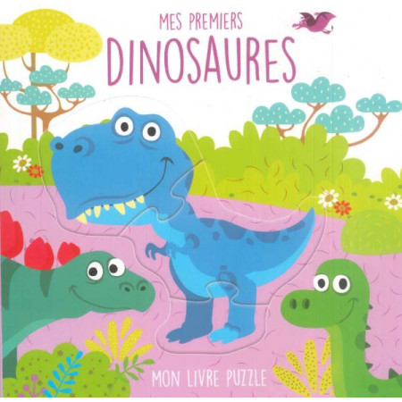 Mon livre puzzle - Mes premiers dinosaures