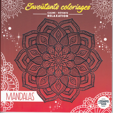 Relax-Art Envoutants Coloriages Mandalas - Foil Square