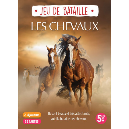 Boite - Jeu de bataille - Les Chevaux