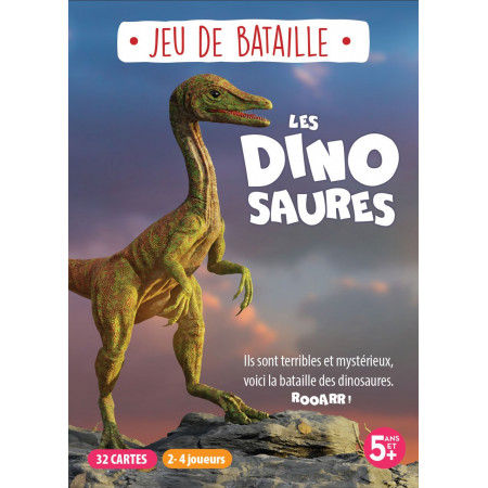 Boite - Jeu de bataille - Les Dinosaures